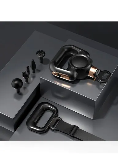 30W Electronic Components &amp; ABS Massage Belt Fascial Gun HB-016 (L22 x W15 x H6)cm