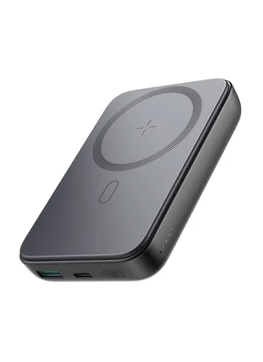10000mAh PD20W Fast Charging Mini MagSafe Wireless Magnetic Power Bank JR-W020 - Black