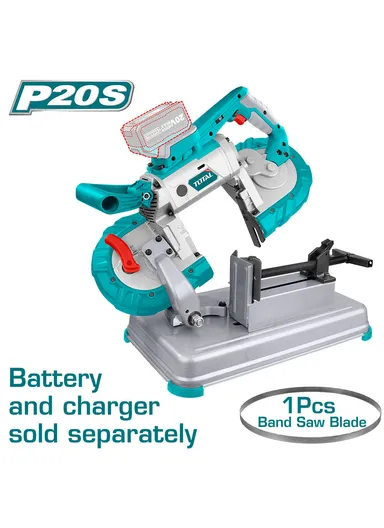 20V Lithium-Ion Band Saw With Blade TBSLI20127