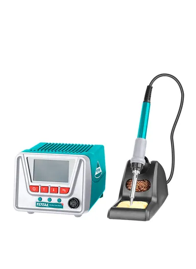 60W Electric Soldering Iron With Stand Section &amp; Thermostat TET160923