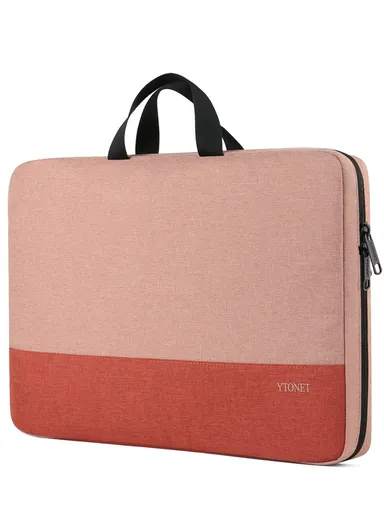 Laptop Sleeve Bag Water Resistant Durable Computer Carrying Case - Pink