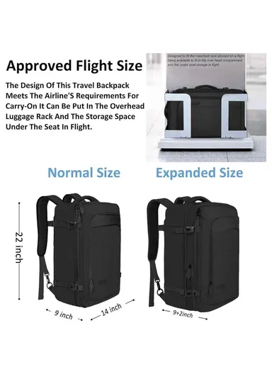 Large Capacity Men′s Multifunctional Waterproof Computer Laptop Bag for Business Trip Travel -  Grey