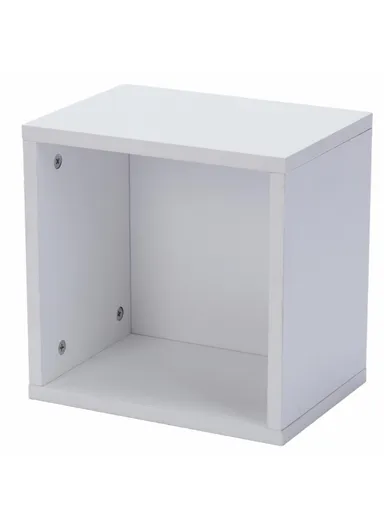34x28.5x32cm White Storage Cabinet Easy Assembly Book Shelf with Included Hardware 3555KH 