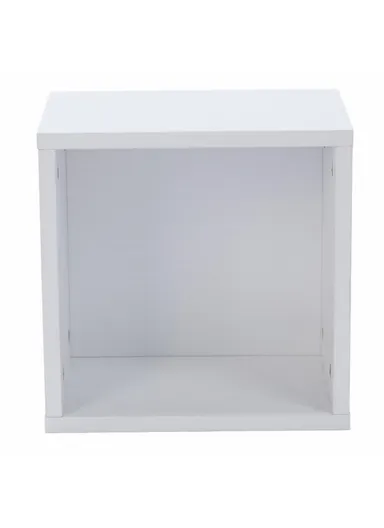 34x28.5x32cm White Storage Cabinet Easy Assembly Book Shelf with Included Hardware 3555KH 