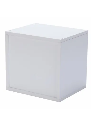 34x28.5x32cm White Storage Cabinet Easy Assembly Book Shelf with Included Hardware 3555KH 