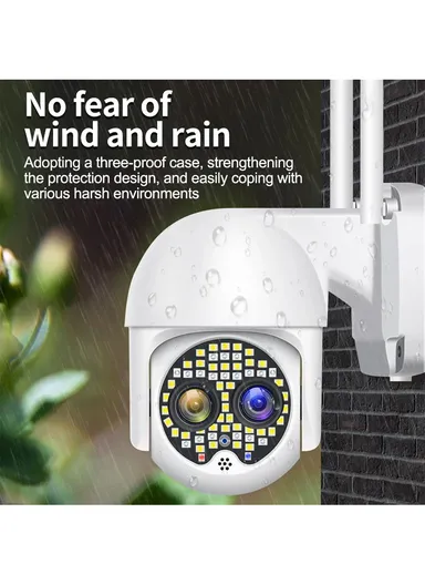 2.0MP PTZ Wireless Wifi IP Camera WITH ZOOM &amp; AUTO TRACKING FUNCTIONS With Full Color Day &amp; Night VISION, Audible Alarm (APP: ICAM365) C-P12-59-2