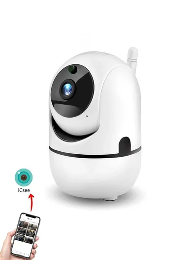 3MP PTZ Wi-Fi Smart Camera with Motion Detection, Night Vision &amp; Two-Way Talk (APP: ICSEE) R10-30X
