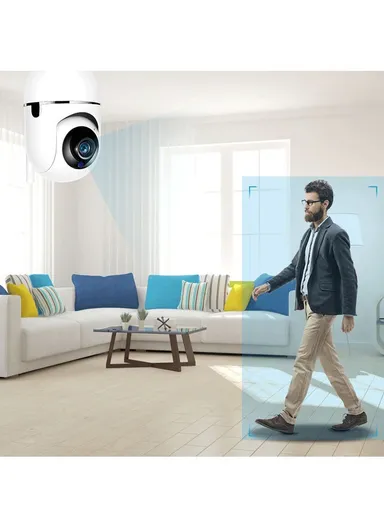 3MP PTZ Wi-Fi Smart Camera with Motion Detection, Night Vision &amp; Two-Way Talk (APP: ICSEE) R10-30X