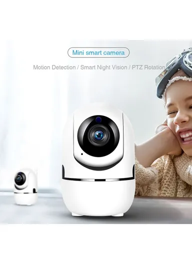 3MP PTZ Wi-Fi Smart Camera with Motion Detection, Night Vision &amp; Two-Way Talk (APP: ICSEE) R10-30X