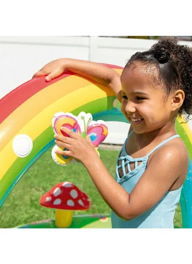 2+Years My Garden Inflatable Play Center with Slide 57154 (L290 x W180 x H100)cm