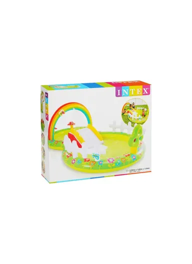 2+Years My Garden Inflatable Play Center with Slide 57154 (L290 x W180 x H100)cm