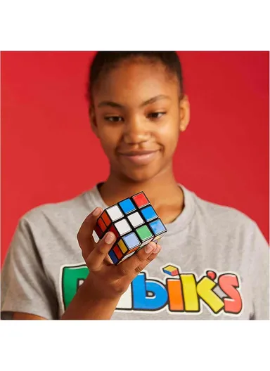 3x3 Rubik's Cube 5.7cm Colour-Matching Puzzle, Classic Problem-Solving Cube