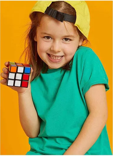 3x3 Rubik's Cube 5.7cm Colour-Matching Puzzle, Classic Problem-Solving Cube