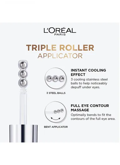 Glycolic Eye Serum [3% Glycolic Acid + Vitamin CG + Niacinamide] For Dark Circles, Brighten Eyes 20ml