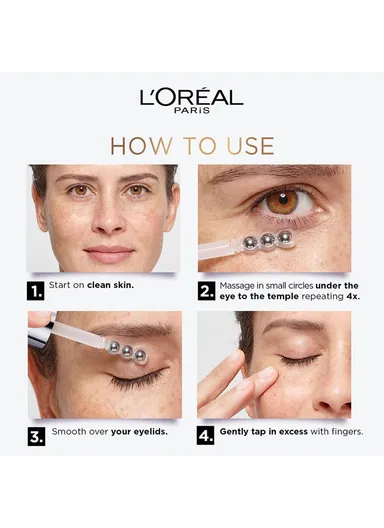 Glycolic Eye Serum [3% Glycolic Acid + Vitamin CG + Niacinamide] For Dark Circles, Brighten Eyes 20ml