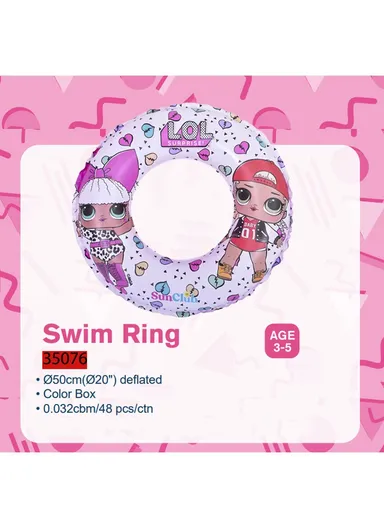 50cm 3-5 Years Kids Inflatable Floating Ring For Kids 35076