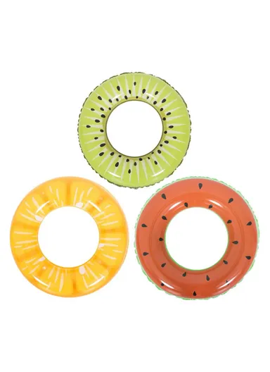 90cm 9+ Years Watermelon Swim Ring For Kids 35277 - Red