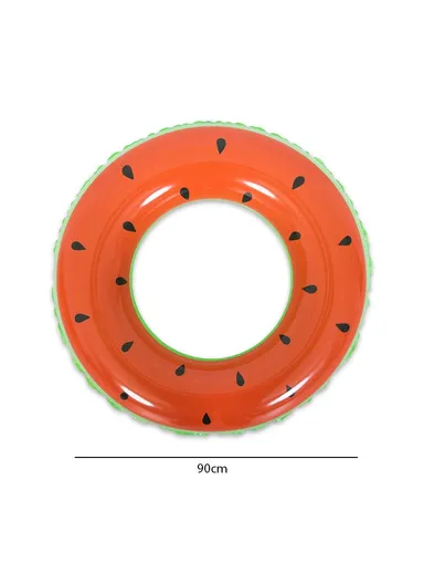 90cm 9+ Years Watermelon Swim Ring For Kids 35277 - Red