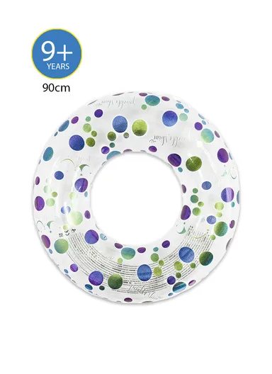 90cm 9+ Years Printed Glitter Swim Tube For Kids 35169
