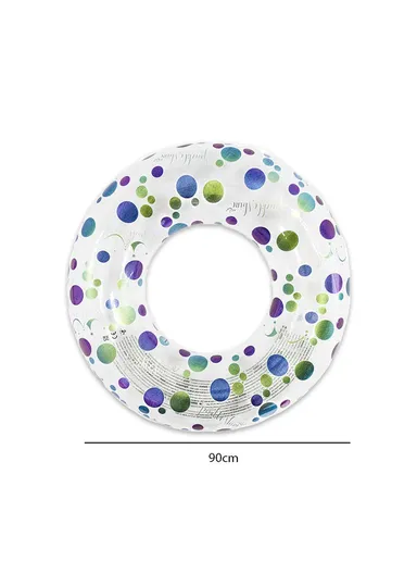 90cm 9+ Years Printed Glitter Swim Tube For Kids 35169