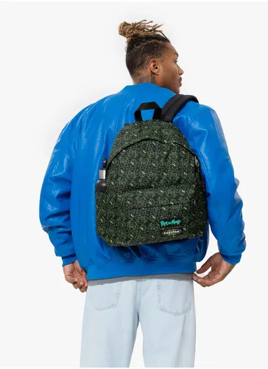 24L 14" Laptop Multi Compartment Nylon School Backpack 271366 (W30 x D18 x H40)cm - Black / Green