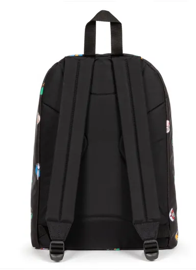 24L 14" Laptop Multi Compartment Nylon School Backpack 271342 (W30 x D18 x H40)cm - Black