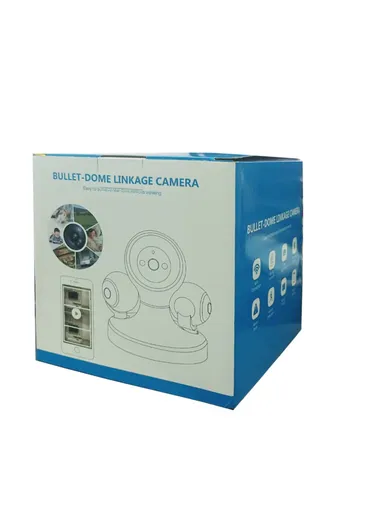 Three-Screen 2.0MP WiFi IP PTZ Indoor Security Dome Camera With Night Vision (APP: IPC360HOME) PT340-PW-2-B