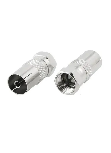 10 Pcs Connector F male to 9.5 female
