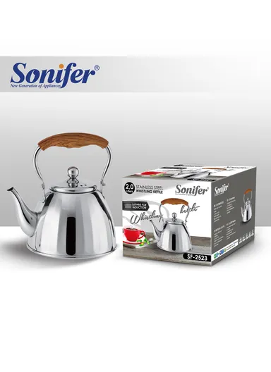 2L Stainless Steel Tea Pot SF-2523