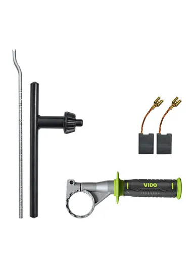 1050W 3200rpm Corded Impact Drill, Drilling Power Tool For Steel, Concrete &amp; Wood WD010221050