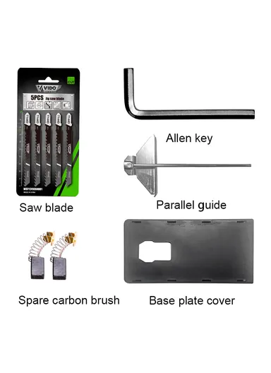 650W 500-2600rpm Corded Top-Handle Jig Saw WD011630650