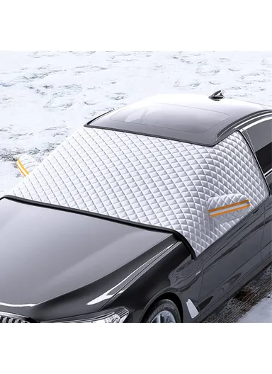 Winter Car Windshield Front Window Cover Aluminium Film Snowproof Protective Cover ST-4013 - L