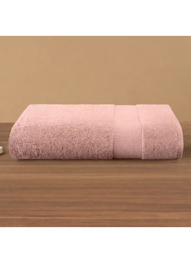 Essentials Cotton Bath Towel (W90 x L150) cm - Powder