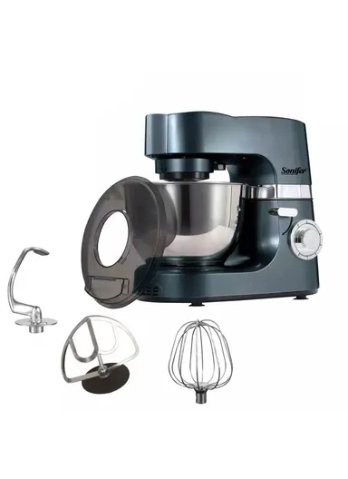 1200W 7.0L Dough 6-Speed Heavy Duty High Power Stand Mixer SF-8075 - Grey