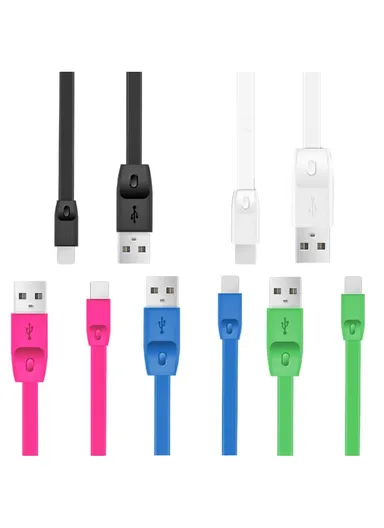 Lightning Cable Charge Sync Data Cable for Apple IPhone IPad IPod Charging Cable C29B - Black