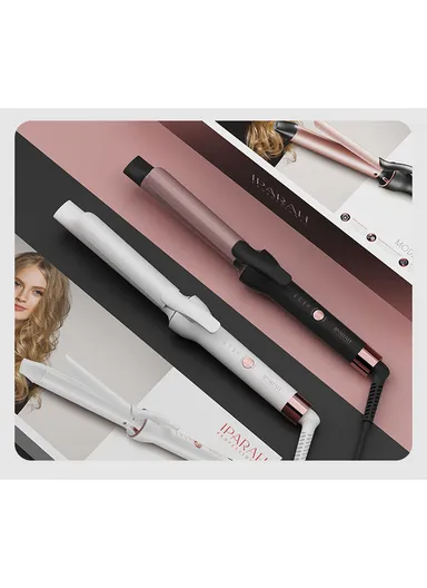 45W 25mm Ionic Professional Curling Iron 220°C Max Temperature Anti-Scalding Design With 2 Hairpins &amp; Storage Bag P-201B