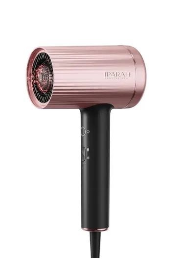 1500-1600W Salon Hair Care Negative Essential Oil Professional Household Hair Dryer P-300 - Rose Gold