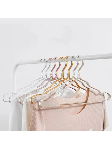 Heavy-Duty Metal Hangers, Ideal for Suits, Jackets, &amp; Winter Clothes (L41 × W19)cm