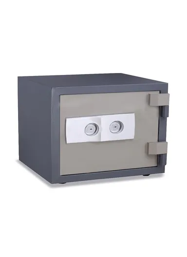 47Kg (W45 x D40 x H30)cm Fireproof Heavy Duty Steel Construction Key Lock Locking System Built In 4 Steel Locking Bolts Safe Box K3-320