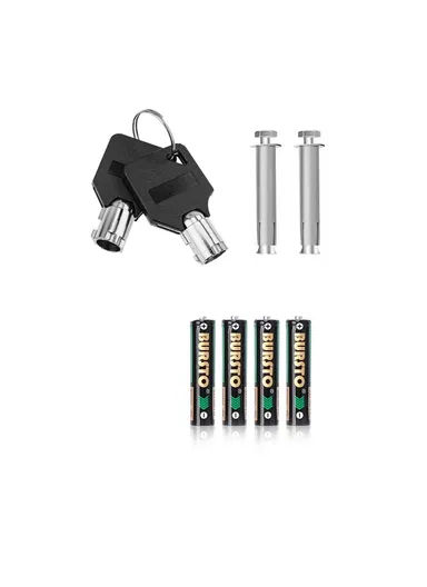 9Kg (W38 x D30 x H30)cm Double Locking Steel Bolts Electronic Digital Safe Box T-30E - Black
