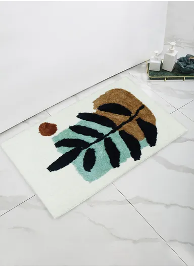 50x80cm TPR Turtie Leaf Mat for Bathroom, Kitchen, Living Room &amp; Bedroom