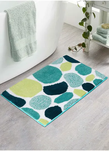 50x80cm Non-Slip Pebbles Bath Mat
