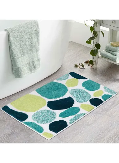 50x80cm Non-Slip Pebbles Bath Mat