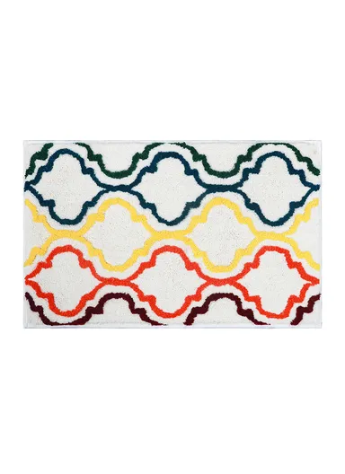 50x80cm Non-Slip Crown Flower Bath Mat