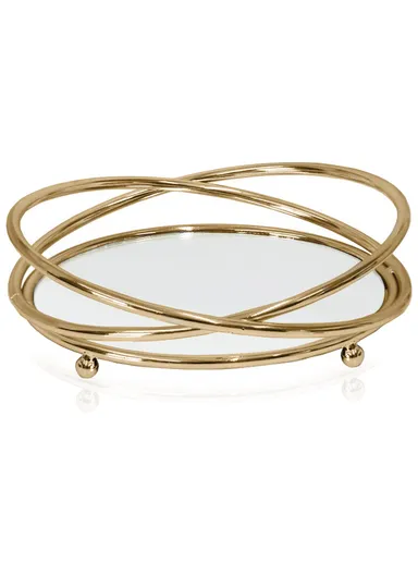 3pcs Elegant Decorative Mirror Tray, Ideal for Displaying Jewelry &amp; Perfumes