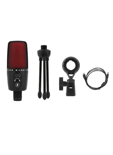 USB ME3 Microphone Kit With Tripod Spindle &amp;amp; USB Cable