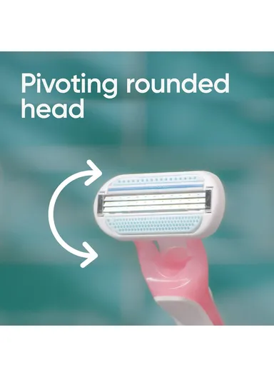  Razors Women's Disposable Treasures with 3 blades