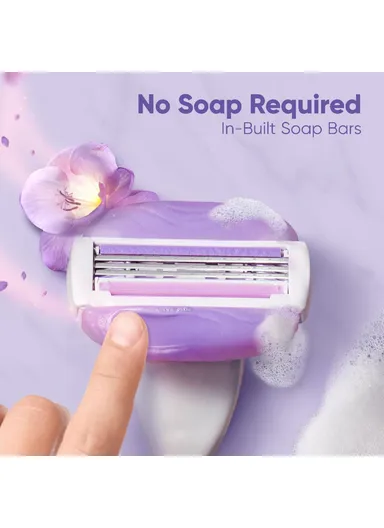 ComfortGlide Hair Removal Razor For Women With Avocado &amp; Freesia Scent