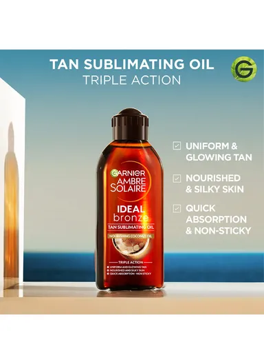 Ambre Solaire Ideal Bronze Tan Sublimating Oil 200ml