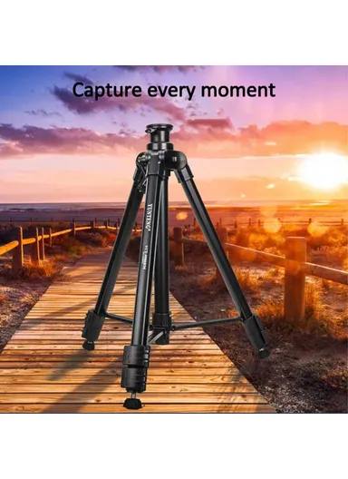 Camera Tripod Stand Portable Cell Phone Mount Holder with Carrying Bag For Selfie / Vlogging / Video Recording VCT-9980